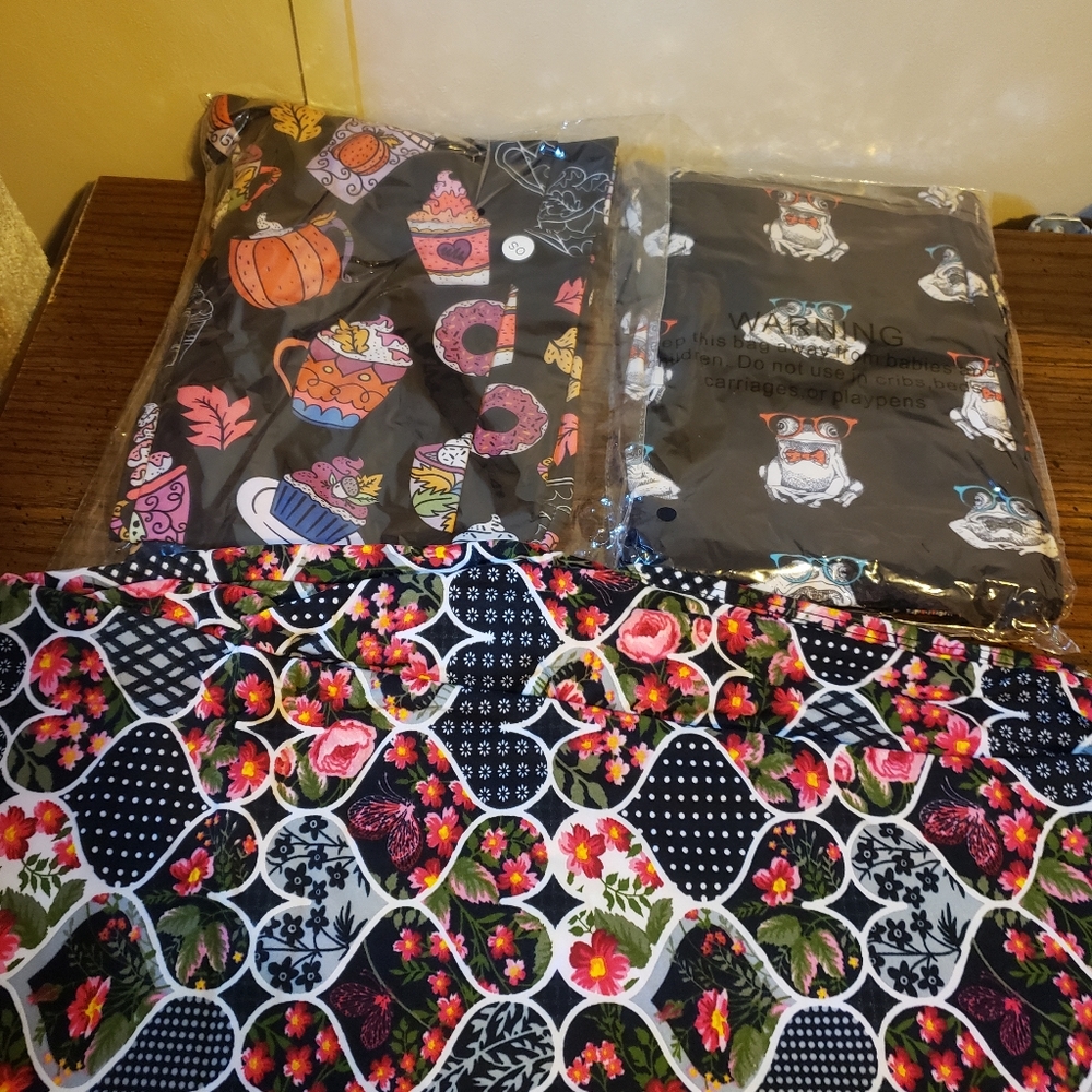 3 pairs leggings